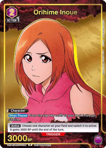 Orihime Inoue (Gold) (UEPR/BLC-1-036), Union Arena Promotion Cards — Union Arena card price