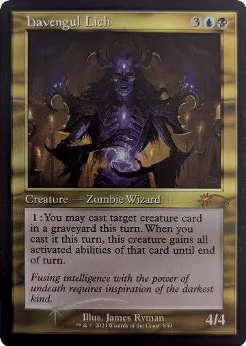 Havengul Lich (Retro Frame) (859), Secret Lair Drop Series — Magic card price