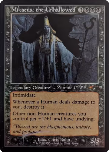 Mikaeus, the Unhallowed (Retro Frame) (846), Secret Lair Drop Series — Magic card price
