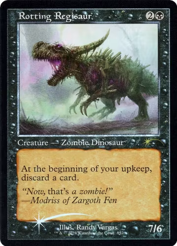 Rotting Regisaur (Retro Frame) (852), Secret Lair Drop Series — Magic card price