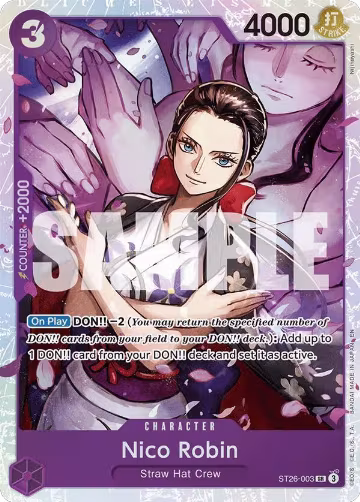 Nico Robin (ST26-003) — card price