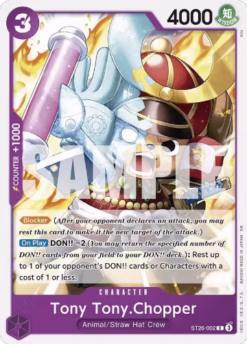 Tony Tony.Chopper (ST26-002) — card price