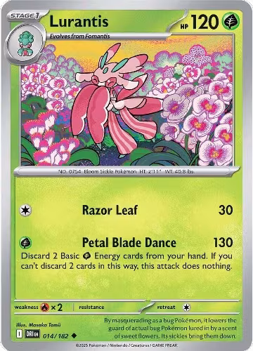 Lurantis (014/182), Destined Rivals — Pokémon card price