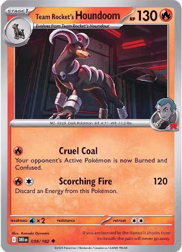 Team Rocket's Houndoom - 038/182 (038/182), Destined Rivals — Pokémon card price