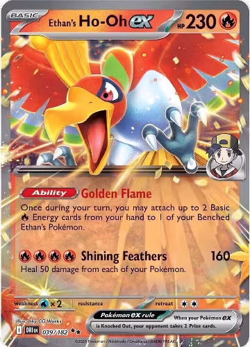 Ethan's Ho-Oh ex - 039/182 (039/182), Destined Rivals — Pokémon card price