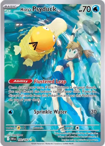 Misty's Psyduck - 193/182 (193/182), Destined Rivals — Pokémon card price
