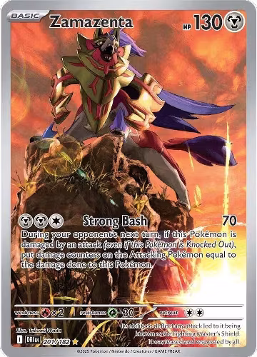 Zamazenta - 201/182 (201/182), Destined Rivals — Pokémon card price