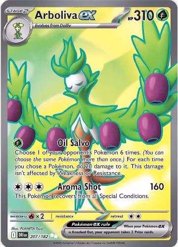 Arboliva ex - 207/182 (207/182), Destined Rivals — Pokémon card price