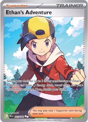 Ethan's Adventure - 221/182 (221/182), Destined Rivals — Pokémon card price