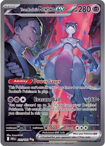 Team Rocket's Mewtwo ex - 231/182 (231/182) — card price