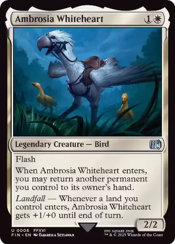 Ambrosia Whiteheart (6), FINAL FANTASY — Magic card price