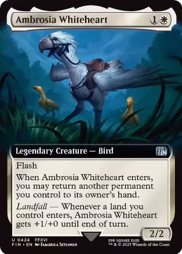 Ambrosia Whiteheart (Extended Art) (424), FINAL FANTASY — Magic card price