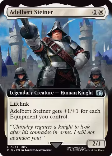Adelbert Steiner (Extended Art) (422), FINAL FANTASY — Magic card price