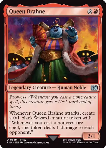 Queen Brahne (149), FINAL FANTASY — Magic card price