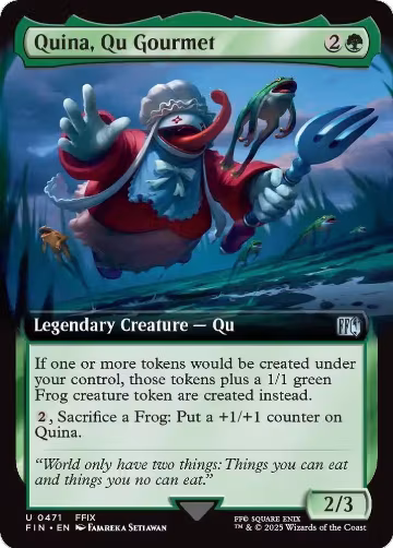 Quina, Qu Gourmet (Extended Art) (471), FINAL FANTASY — Magic card price