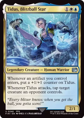 Tidus, Blitzball Star (246), FINAL FANTASY — Magic card price