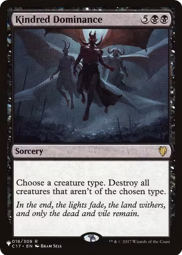 Kindred Dominance (018/309), The List Reprints — Magic card price