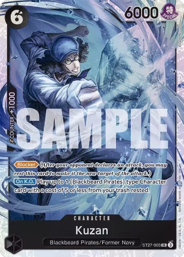 Kuzan (ST27-003) — card price