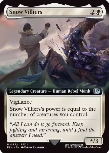Snow Villiers (Extended Art) (432), FINAL FANTASY — Magic card price