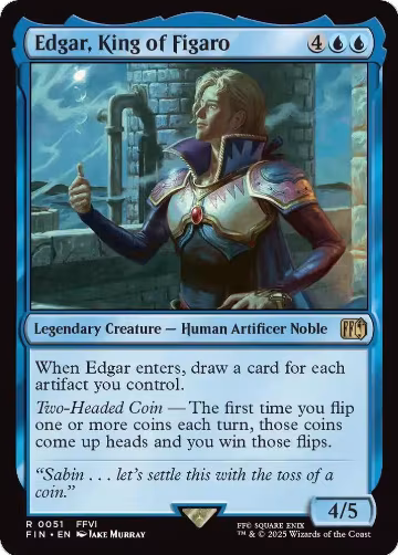 Edgar, King of Figaro (51), FINAL FANTASY — Magic card price