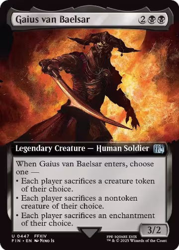 Gaius van Baelsar (Extended Art) (447), FINAL FANTASY — Magic card price