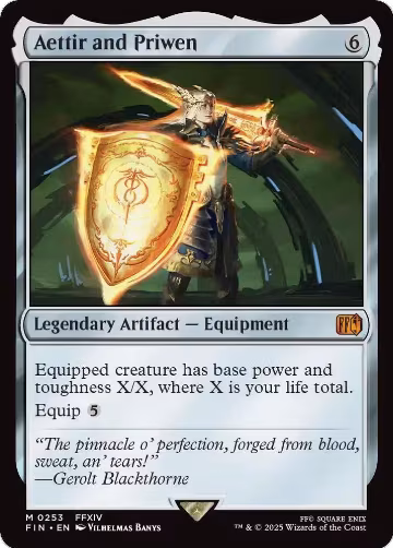 Aettir and Priwen (253), FINAL FANTASY — Magic card price