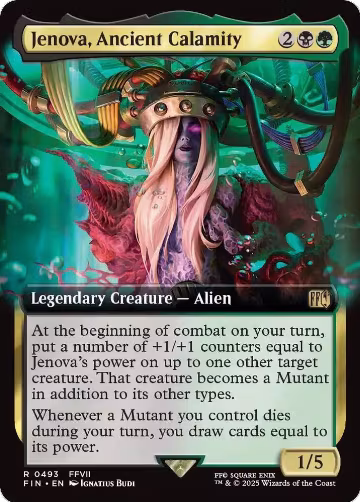Jenova, Ancient Calamity (Extended Art) (493), FINAL FANTASY — Magic card price