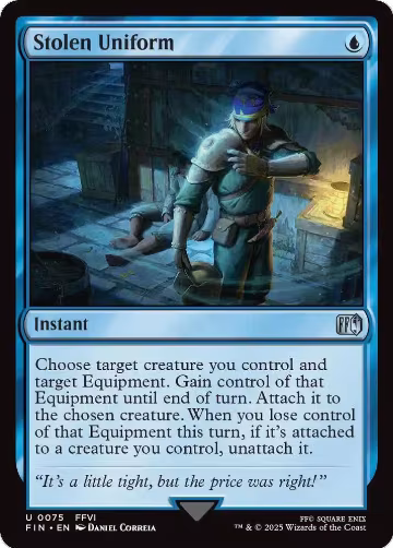 Stolen Uniform (75), FINAL FANTASY — Magic card price