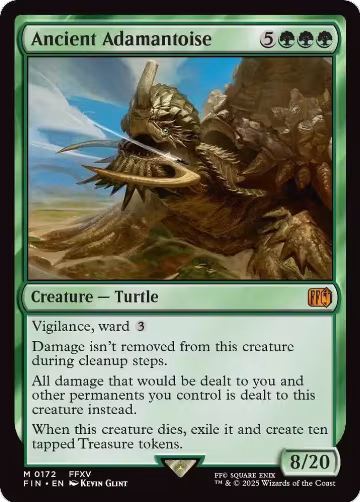 Ancient Adamantoise (172), FINAL FANTASY — Magic card price
