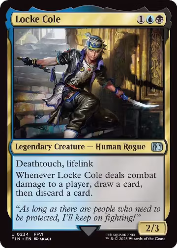 Locke Cole (234), FINAL FANTASY — Magic card price