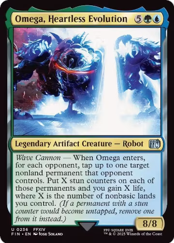 Omega, Heartless Evolution (236), FINAL FANTASY — Magic card price