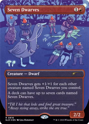 Seven Dwarves (0816) (816), Secret Lair Drop Series — Magic card price