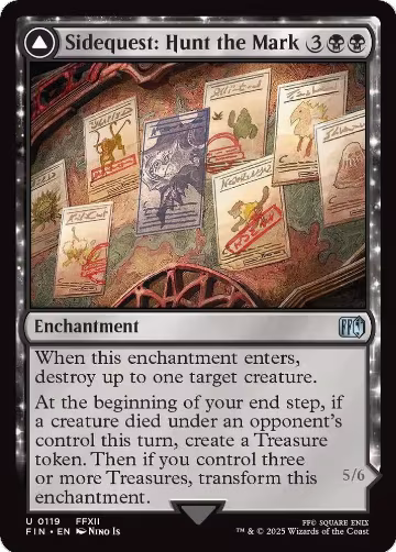 Sidequest: Hunt the Mark (119), FINAL FANTASY — Magic card price