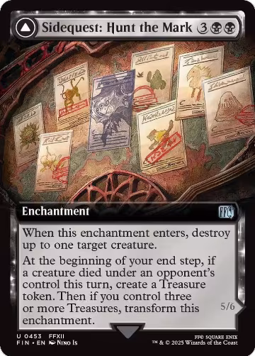 Sidequest: Hunt the Mark (Extended Art) (453), FINAL FANTASY — Magic card price