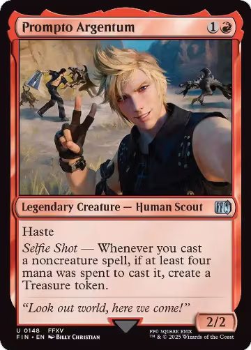 Prompto Argentum (148), FINAL FANTASY — Magic card price