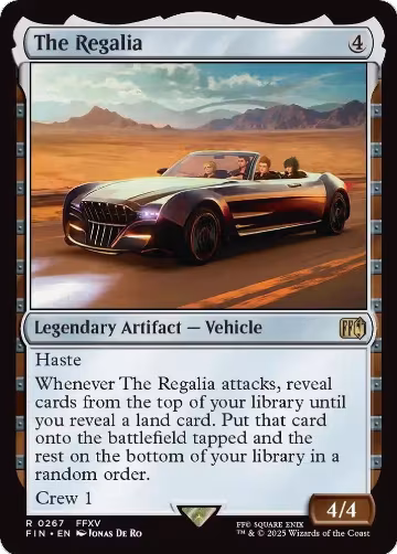 The Regalia (267), FINAL FANTASY — Magic card price