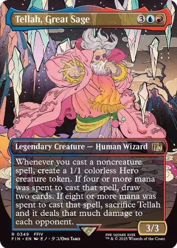 Tellah, Great Sage (Borderless) (349), FINAL FANTASY — Magic card price