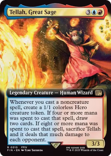 Tellah, Great Sage (Extended Art) (510), FINAL FANTASY — Magic card price