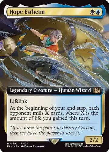 Hope Estheim (Extended Art) (491), FINAL FANTASY — Magic card price