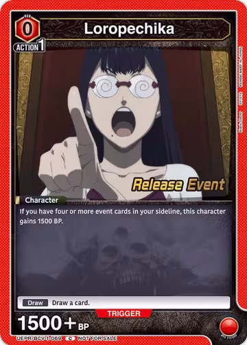 Loropechika (069) (UEPR/BCV-1-069), Black Clover Release Event Cards — Union Arena card price