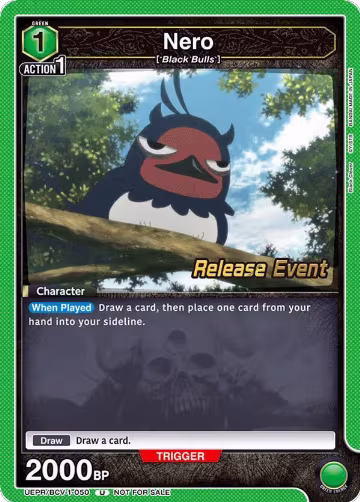 Nero (050) (UEPR/BCV-1-050), Black Clover Release Event Cards — Union Arena card price