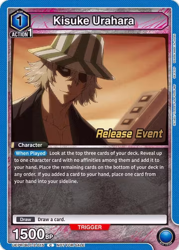 Kisuke Urahara (015) (UEPR/BLC-2-015), UEX01BT: BLEACH: Thousand-Year Blood War Vol.2 Release Event Cards — Union Arena card price