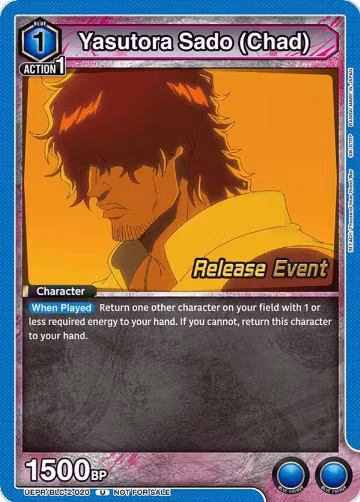 Yasutora Sado (Chad) (UEPR/BLC-2-020), UEX01BT: BLEACH: Thousand-Year Blood War Vol.2 Release Event Cards — Union Arena card price