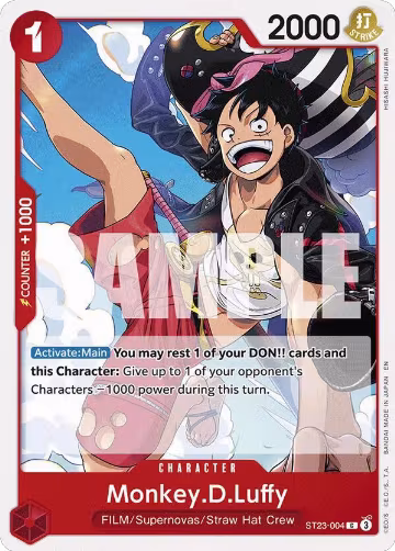 Monkey.D.Luffy (ST23-004) — card price
