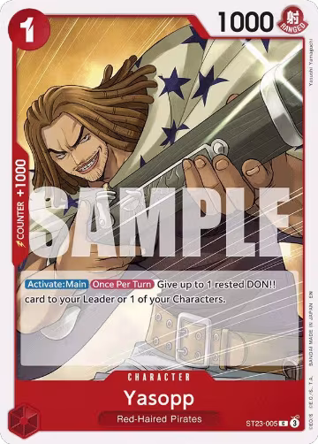 Yasopp (ST23-005) — card price