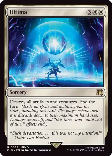 Ultima (38), FINAL FANTASY — Magic card price