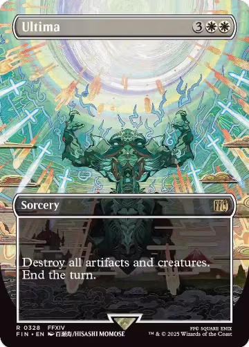 Ultima (Borderless) (328), FINAL FANTASY — Magic card price
