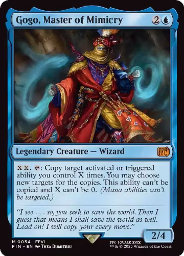Gogo, Master of Mimicry (54), FINAL FANTASY — Magic card price