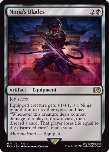 Ninja's Blades (108), FINAL FANTASY — Magic card price