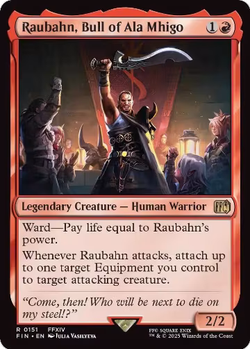 Raubahn, Bull of Ala Mhigo (151), FINAL FANTASY — Magic card price